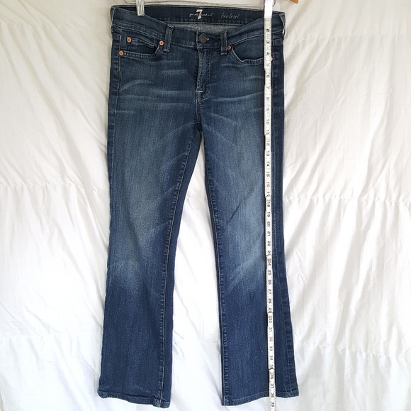 7 For All Mankind Bootcut Jeans.  Size 29 - Picture 2 of 7